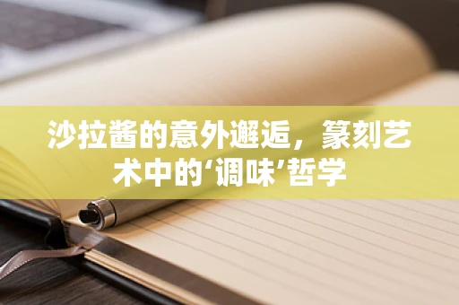 沙拉酱的意外邂逅，篆刻艺术中的‘调味’哲学