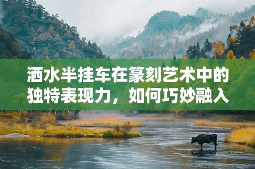 洒水半挂车在篆刻艺术中的独特表现力，如何巧妙融入设计？