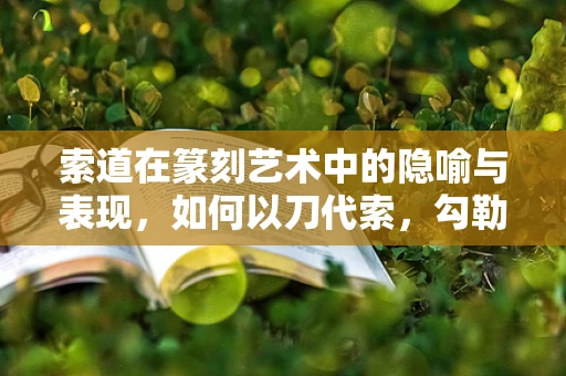 索道在篆刻艺术中的隐喻与表现，如何以刀代索，勾勒出跨越时空的意境？