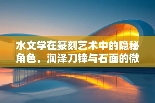 水文学在篆刻艺术中的隐秘角色，润泽刀锋与石面的微妙平衡