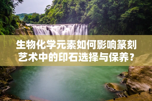 生物化学元素如何影响篆刻艺术中的印石选择与保养？