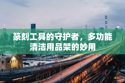篆刻工具的守护者，多功能清洁用品架的妙用