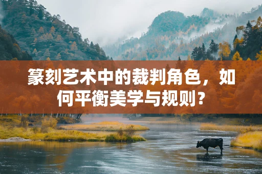 篆刻艺术中的裁判角色，如何平衡美学与规则？