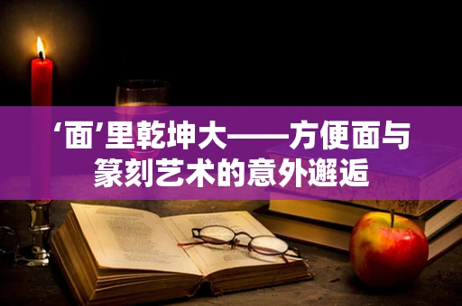 ‘面’里乾坤大——方便面与篆刻艺术的意外邂逅