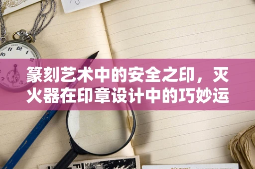 篆刻艺术中的安全之印，灭火器在印章设计中的巧妙运用