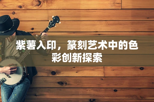 紫薯入印，篆刻艺术中的色彩创新探索