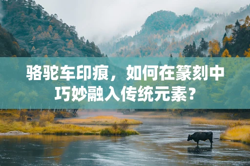 骆驼车印痕，如何在篆刻中巧妙融入传统元素？
