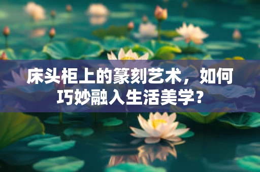 床头柜上的篆刻艺术，如何巧妙融入生活美学？