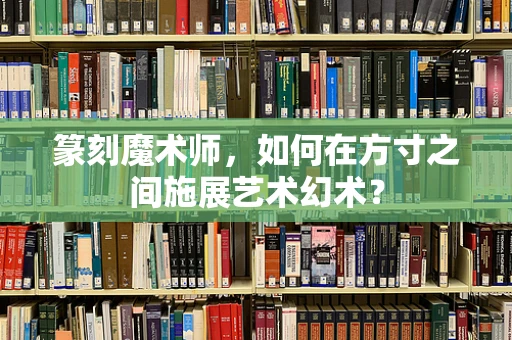 篆刻魔术师，如何在方寸之间施展艺术幻术？