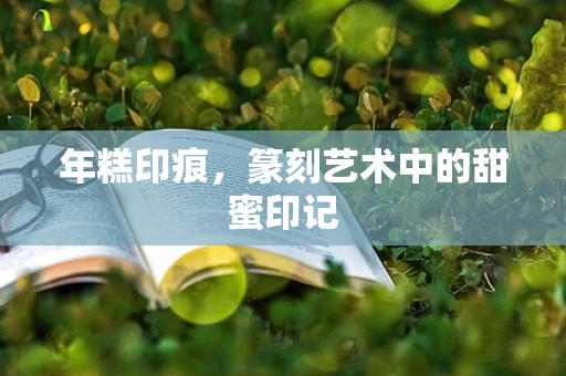 年糕印痕，篆刻艺术中的甜蜜印记