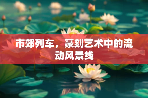 市郊列车，篆刻艺术中的流动风景线