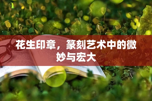 花生印章，篆刻艺术中的微妙与宏大
