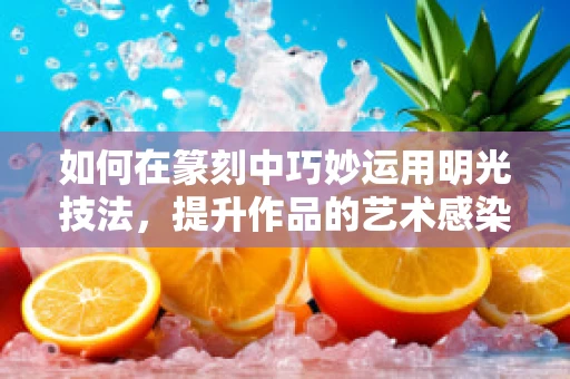如何在篆刻中巧妙运用明光技法，提升作品的艺术感染力？