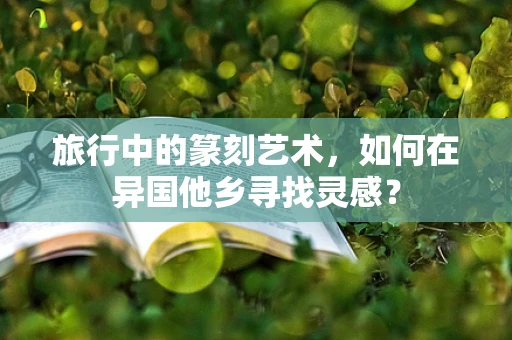 旅行中的篆刻艺术，如何在异国他乡寻找灵感？