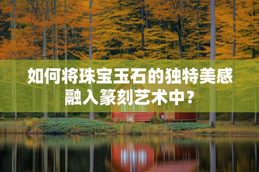 如何将珠宝玉石的独特美感融入篆刻艺术中？