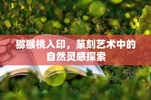 猕猴桃入印，篆刻艺术中的自然灵感探索