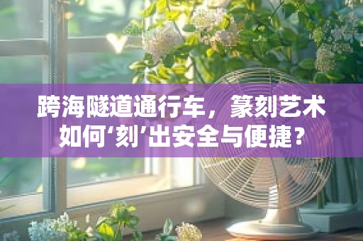 跨海隧道通行车，篆刻艺术如何‘刻’出安全与便捷？
