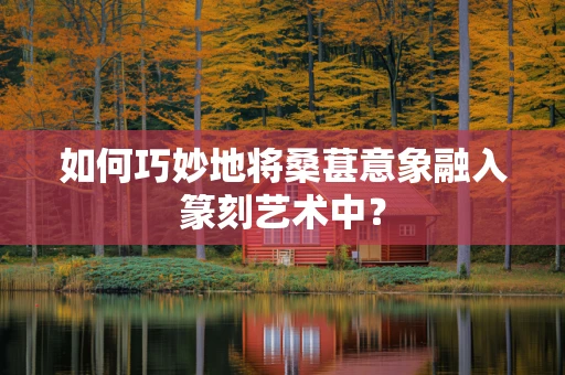 如何巧妙地将桑葚意象融入篆刻艺术中？