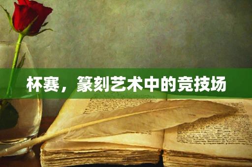 杯赛，篆刻艺术中的竞技场