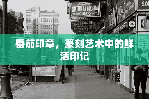 番茄印章，篆刻艺术中的鲜活印记