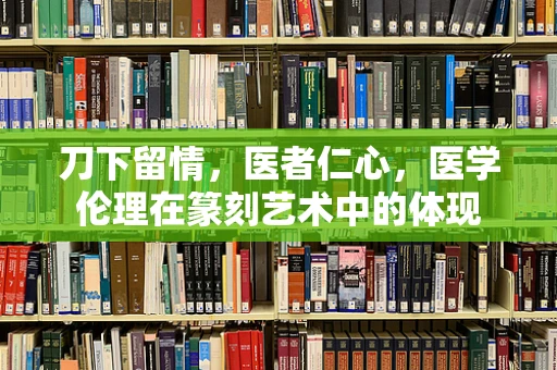 刀下留情，医者仁心，医学伦理在篆刻艺术中的体现