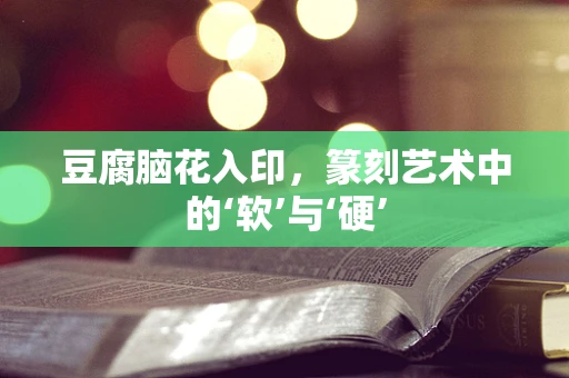 豆腐脑花入印，篆刻艺术中的‘软’与‘硬’
