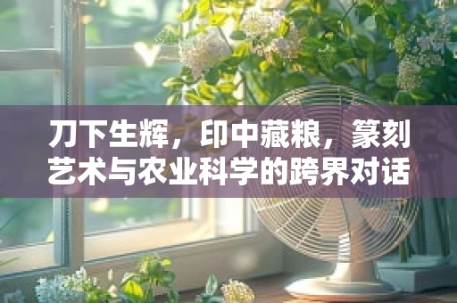 刀下生辉，印中藏粮，篆刻艺术与农业科学的跨界对话