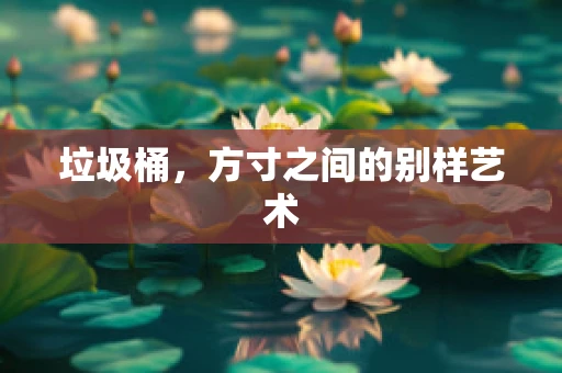 垃圾桶，方寸之间的别样艺术