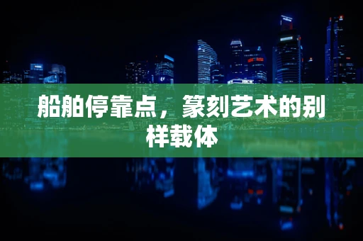 船舶停靠点，篆刻艺术的别样载体