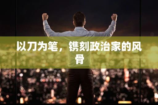 以刀为笔，镌刻政治家的风骨