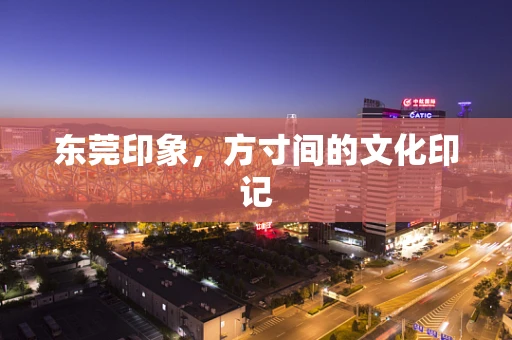 东莞印象，方寸间的文化印记