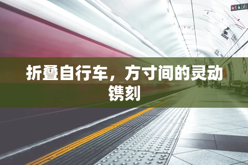 折叠自行车，方寸间的灵动镌刻