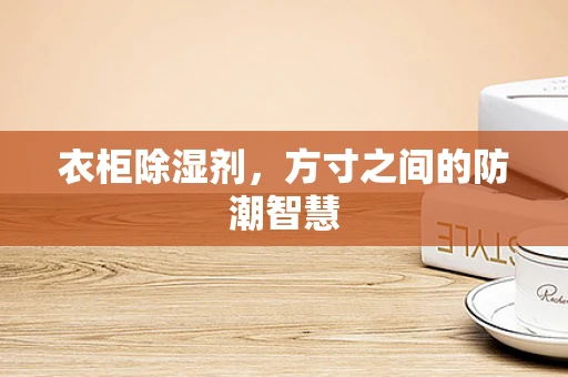 衣柜除湿剂，方寸之间的防潮智慧