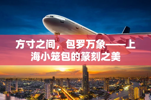 方寸之间，包罗万象——上海小笼包的篆刻之美