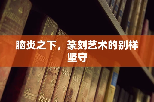脑炎之下，篆刻艺术的别样坚守