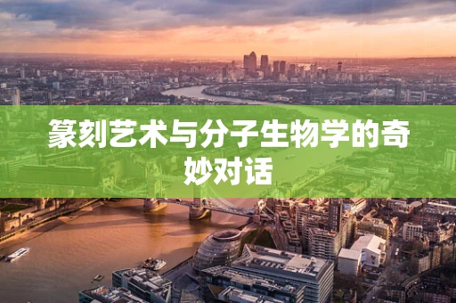 篆刻艺术与分子生物学的奇妙对话