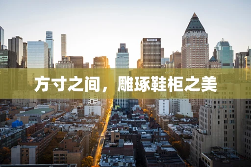 方寸之间，雕琢鞋柜之美
