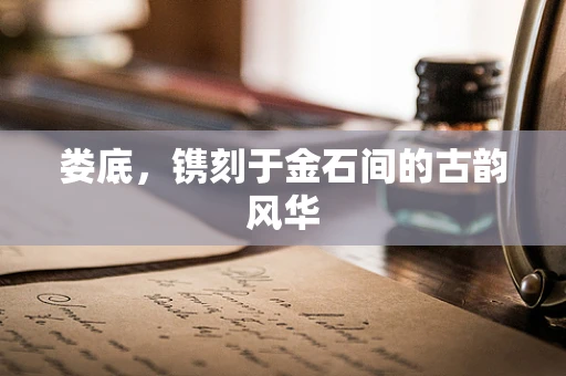 娄底，镌刻于金石间的古韵风华