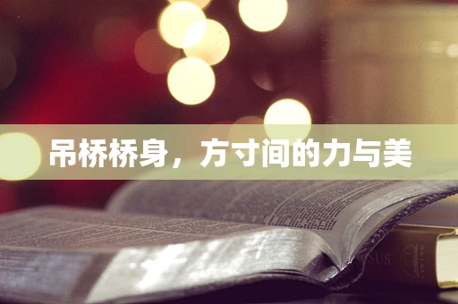 吊桥桥身，方寸间的力与美