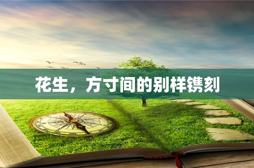 花生，方寸间的别样镌刻