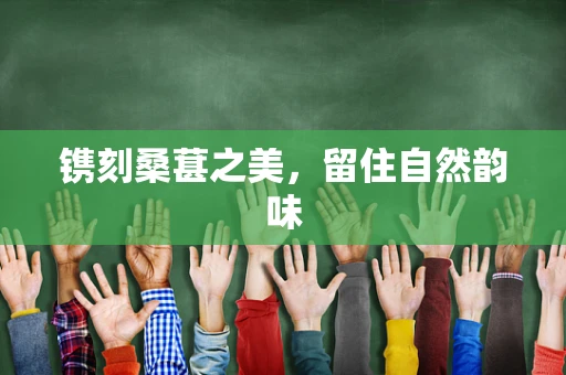 镌刻桑葚之美，留住自然韵味