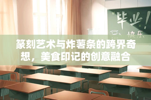 篆刻艺术与炸薯条的跨界奇想，美食印记的创意融合