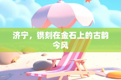 济宁，镌刻在金石上的古韵今风