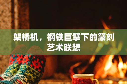 架桥机，钢铁巨擘下的篆刻艺术联想