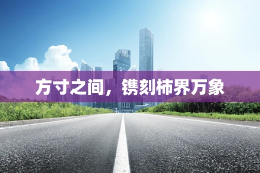 方寸之间，镌刻柿界万象