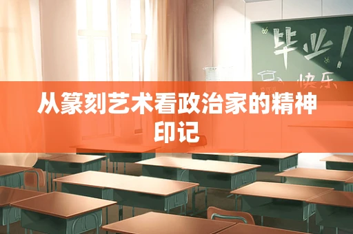 从篆刻艺术看政治家的精神印记
