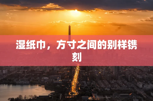 湿纸巾，方寸之间的别样镌刻