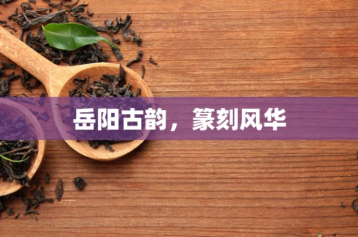 岳阳古韵，篆刻风华