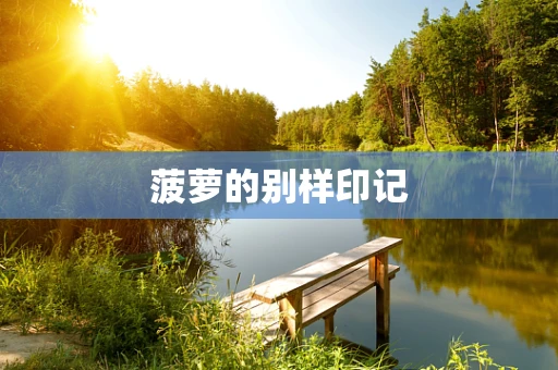 菠萝的别样印记