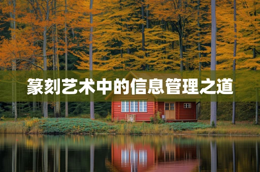 篆刻艺术中的信息管理之道